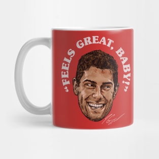 Jimmy Garoppolo San Francisco Feels Great Baby Mug